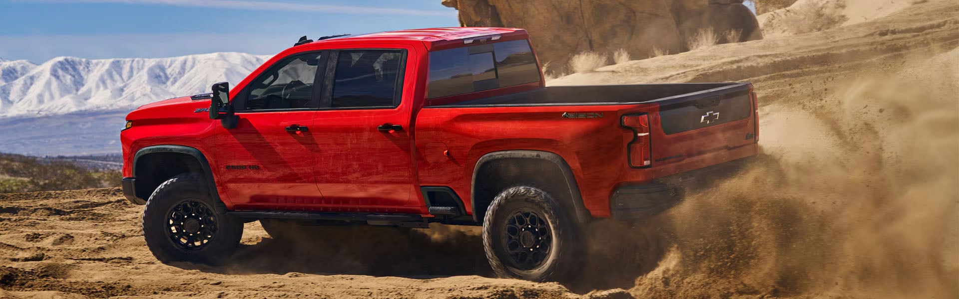 2026 Chevrolet Silverado HD Rear View