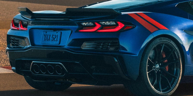 2027 Chevrolet Corvette tail lights