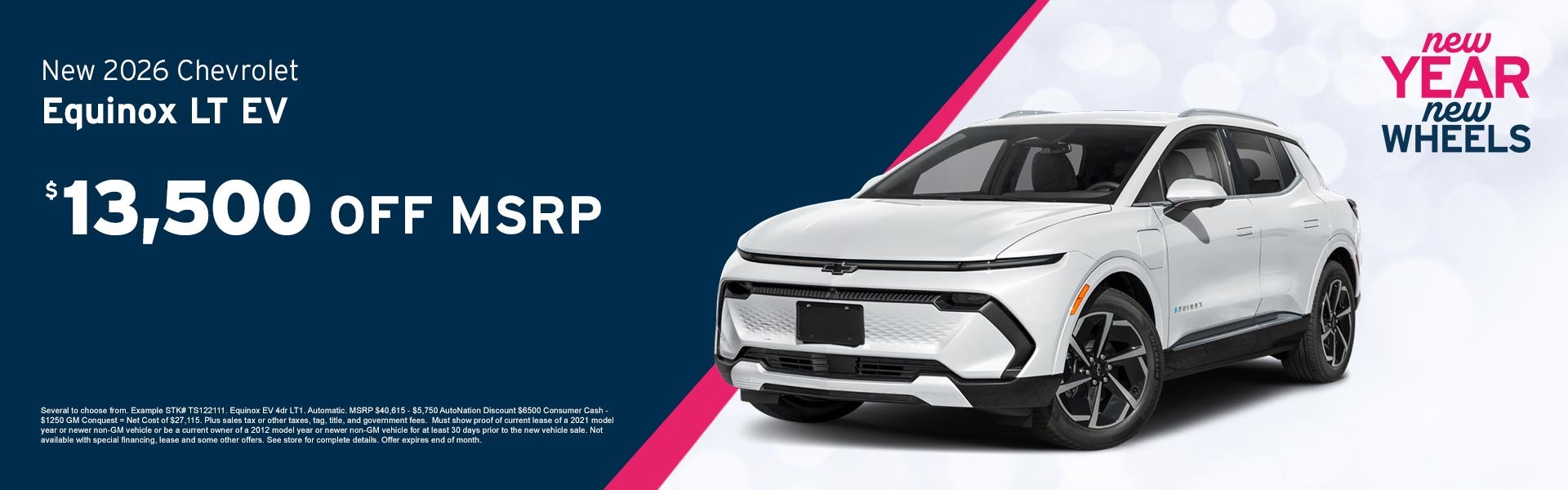 New 2026 Chevrolet Equinox EV LT Special