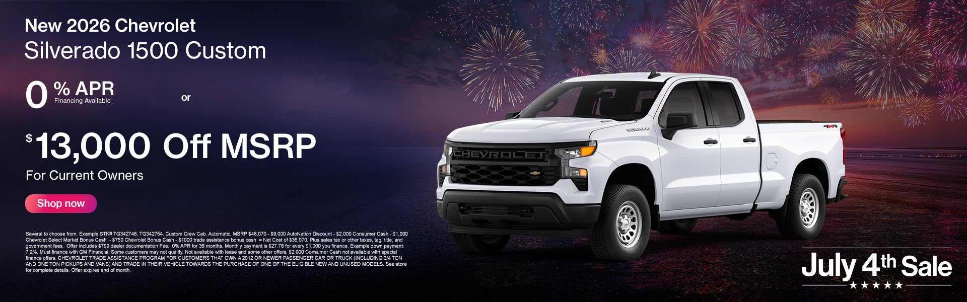 New 2026 Chevrolet Silverado 1500 Custom