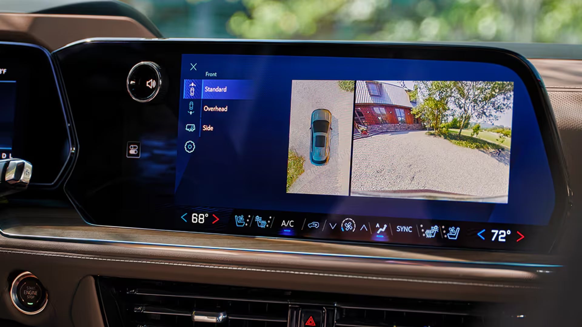 2026 Chevy Tahoe front navigation panel